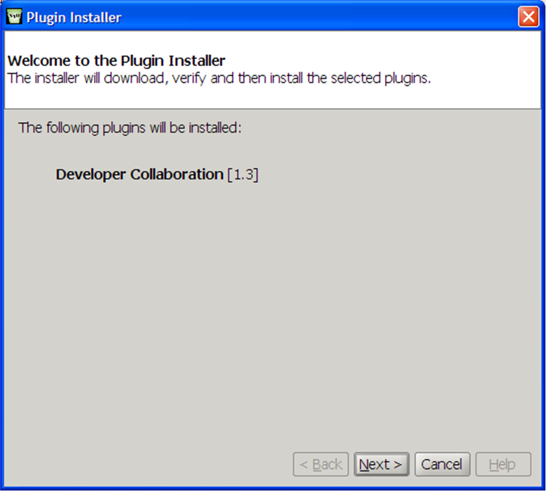 Netbeans Plugin Select, Developer Collaboration Module